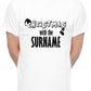 Personalised Mens T-Shirt Christmas With Any Name
