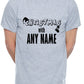 Customised T-Shirt Christmas With The Any Name