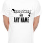 Customised T-Shirt Christmas With The Any Name