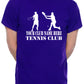 Personalised Mens T-Shirt Your Club Name Here Tennis Local Sports Team Name