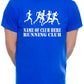 Personalised Mens T-Shirt Running Name Of Club Here Any Running Team Name