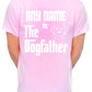 Personalised Mens T-Shirt The Dogfather Any Name For Dog Lovers