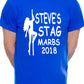 Mens Custom Stag Do T-Shirts Your Choice Of Name Steve's Stag Night