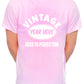 Personalised Mens T-Shirt Birth Year Here Custom