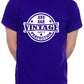 Personalised Men's T-Shirt Vintage Perfection Birthday Age Any Age Man's Tee
