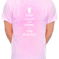 Mens Personalised Pub Keep Calm T-Shirt The Plough Or Any Pub You Like