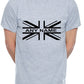 Personalised Mens T-Shirt Union Jack Any Name Sport Club Name