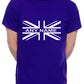 Personalised Mens T-Shirt Union Jack Any Name Sport Club Name