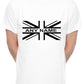 Personalised Mens T-Shirt Union Jack Any Name Sport Club Name
