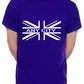 Personalised Mens T-Shirt Union Jack Any City Name Your Choice Of Name