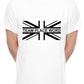 Personalised Mens T-Shirt Union Jack Any Team Place Word Your Choice Of Name