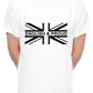 Personalised Mens T-Shirt Union Jack English & Proud Country Of Your Choosing