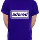 Personalise Your Own Mens T-Shirt Adored You Choose The Name Word Song Album