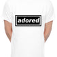 Personalise Your Own Mens T-Shirt Adored You Choose The Name Word Song Album