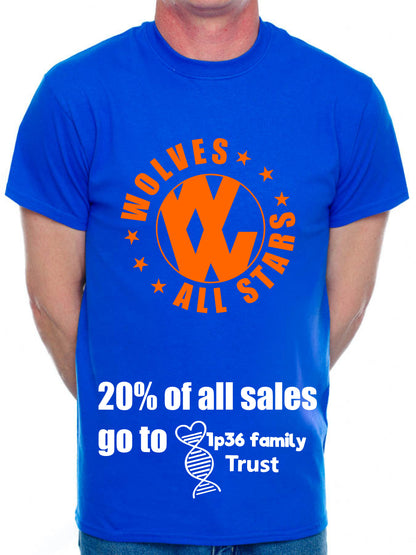 Wolves All Stars T-Shirt IP36 Family Trust Charity T-Shirt