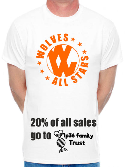Wolves All Stars T-Shirt IP36 Family Trust Charity T-Shirt