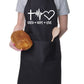 Faith Hope Love Church Christian Funny Apron Baking Cooking Apron