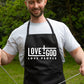Love God Love People Church Christian Funny Apron Baking Cooking Apron