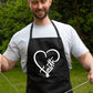 Faith In Heart Church Christian Funny Apron Baking Cooking Apron