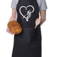 Faith In Heart Church Christian Funny Apron Baking Cooking Apron