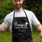 Prayer Changes Things Apron Religious Church Fete Worship BBQ