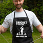Cricket is Calling  Apron Funny Father's Day Birthday Gift Cooking Baking BBQ