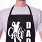 Golf Dad Golfer Apron Funny Birthday Gift Father's Day Cooking Baking BBQ