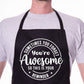 Sometimes You Forget Your Awesome Apron Funny Birthday Gift Cooking Baking BBQ