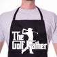 The Golf Father Apron Funny Birthday Gift Father's Day Cooking Baking BBQ