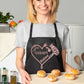 Personalised Apron Hairdresser Beauty Salon Your Name Here Work Gift