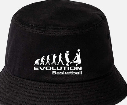 Evolution of Basketball Bucket Hat Sports Fan Birthday Gift For Men & Ladies