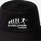 Evolution Of Tennis Bucket Hat Racket Sport Birthday Gift For Men & Ladies