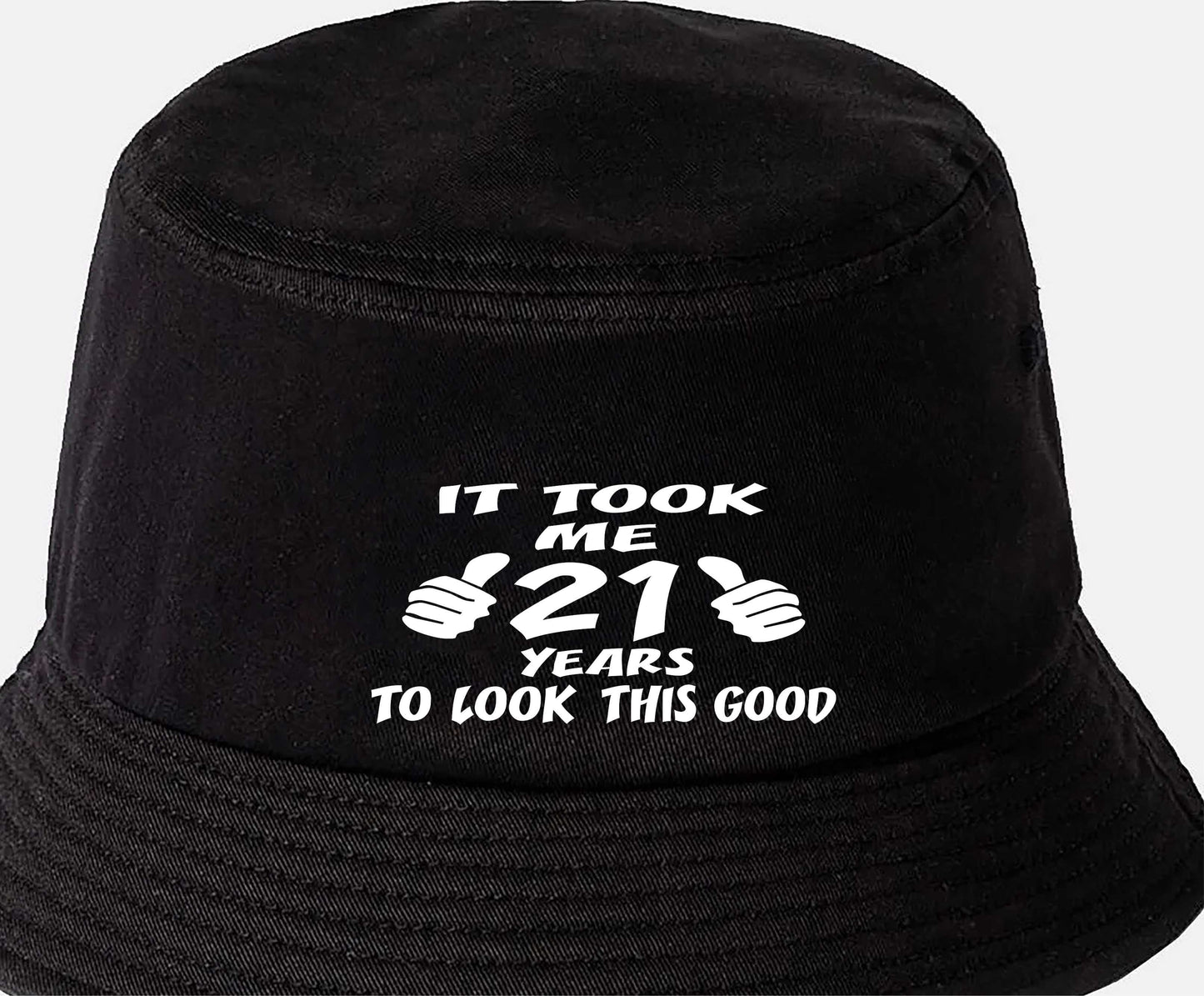 Took 21 Years To Look This Good Bucket Hat 21st Birthday Gift For Men & Ladies