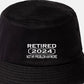 I Retired in 2024 Bucket Hat Perfect Retirement Gift for Men & Ladies