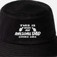 This Is What Awesome Dad Bucket Hat Father's Day Birthday Gift For Men