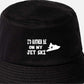 I'd Rather Be On My Jet Ski Bucket Hat Water Sports Gift For Men & Ladies
