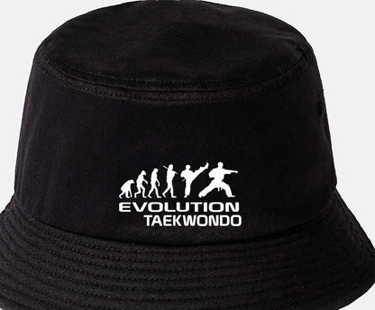 Evolution of Taekwondo Bucket Hat Martial Arts Gift for Men & Ladies