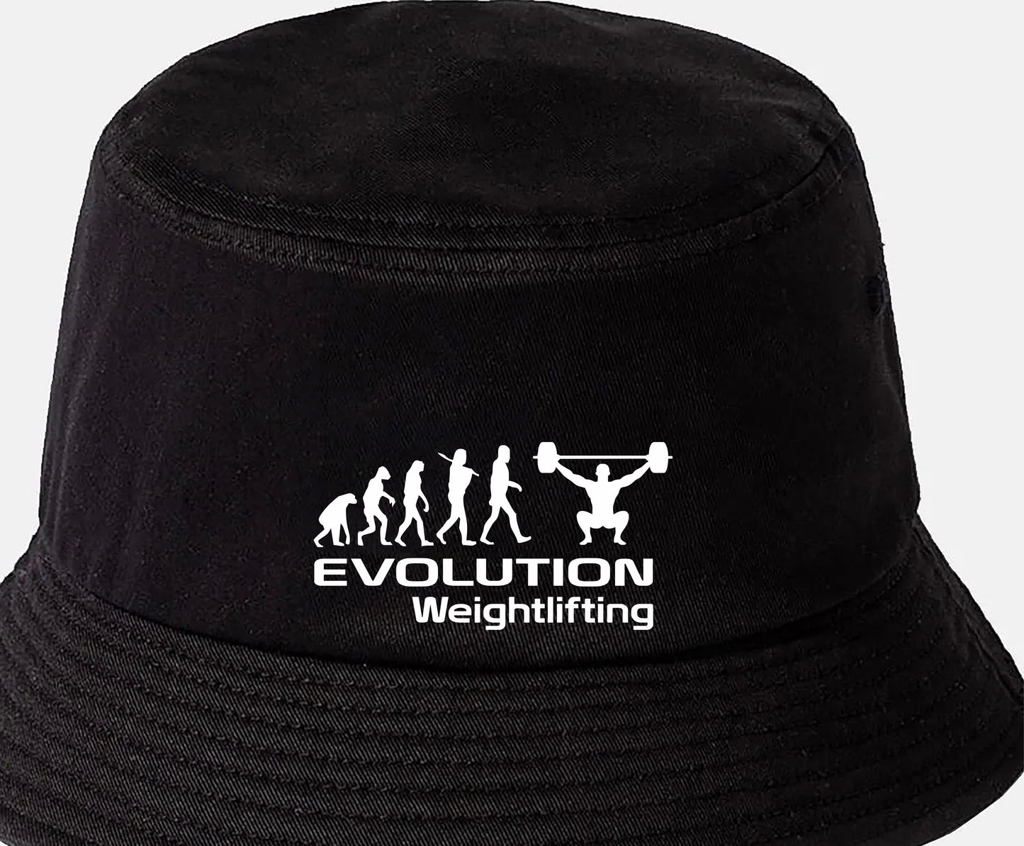 Evolution of Weightligting Bucket Hat Sport Birthday Gift Men & Ladies