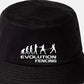 Evolution of Fencing Bucket Hat Sport Hobby Birthday Gift Men & Ladies