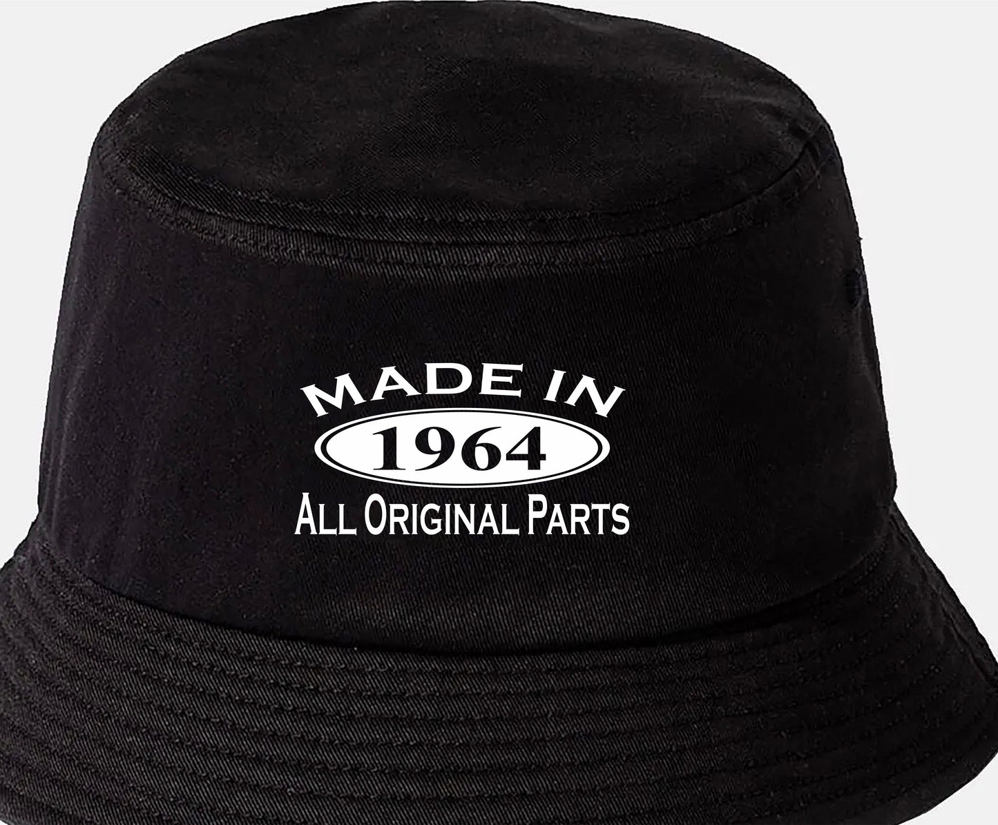 Made in 1964 60th Birthday Bucket Hat Age 60 Gift For Men & Ladies