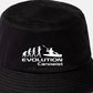 Evolution of A Canoeist Bucket Hat Birthday Gift for Men & Ladies