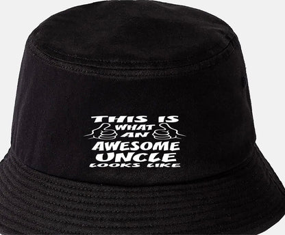 This is What Awesome Uncle Looks Like Bucket Hat Birthday Gift Great for Men