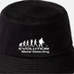 Evolution of Metal Detecting Bucket Hat Birthday Gift Great for Men & Women