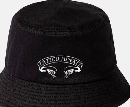 Tattoo Junkie Bucket Hat Birthday Tattoo Gift Great for Men & Ladies