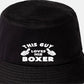 This Guy Loves His Boxer Bucket Hat Funny Dog Lovers Gift for Men