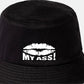 Kiss My Ass Bucket Hat Funny Birthday Gift for Men & Ladies