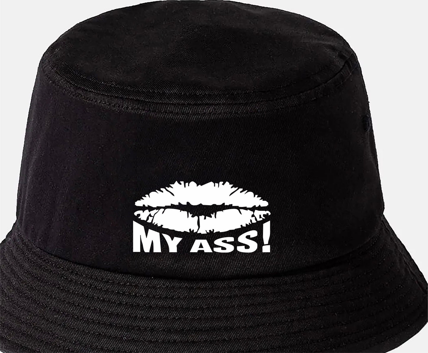 Kiss My Ass Bucket Hat Funny Birthday Gift for Men & Ladies