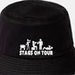 Stags On Tour Bucket Hat Funny Stag Night Wedding  Gift for Men