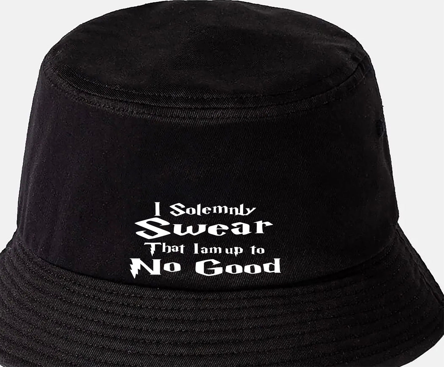 I Solemly Swear Bucket Hat Birthday Gift Great for Men & Ladies