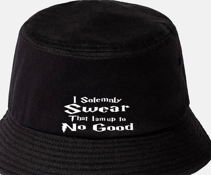 I Solemly Swear Bucket Hat Birthday Gift Great for Men & Ladies